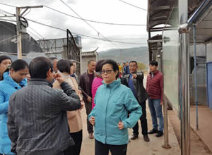 国家中医药管理局规划财务司司长苏钢强到巍山县调研中医药工作