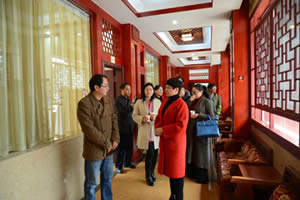 中国西部研究与发展促进会健康中国推进工作委员会到曲靖市中医医院考察